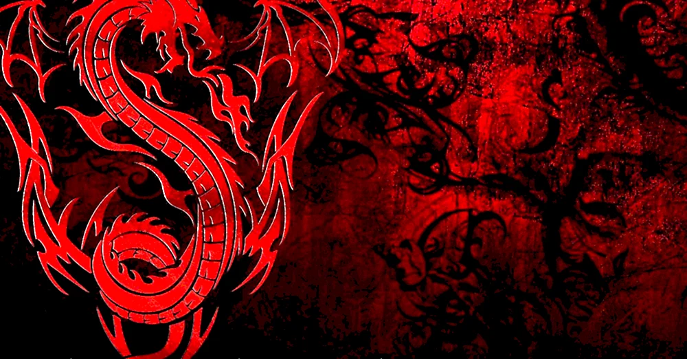 Rot abstraktes Desktop Tapete