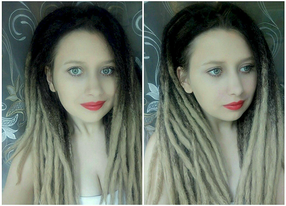 Dreadlocks vorher und nachher