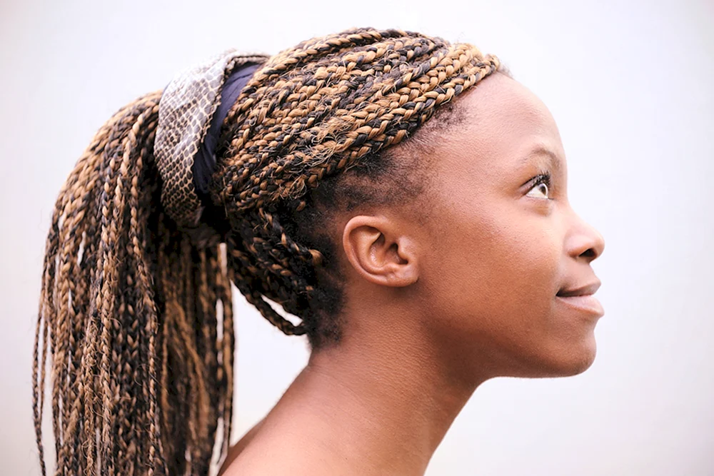 Dreadlocks Zöpfe Afrikanisch Französisch Senegalese