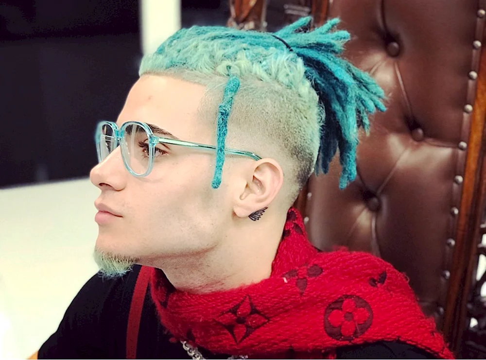MORGENSTERN Dreadlocks blau
