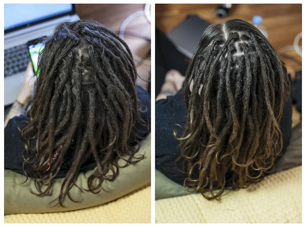 Wie wäscht man Dreadlocks auf dem Kopf