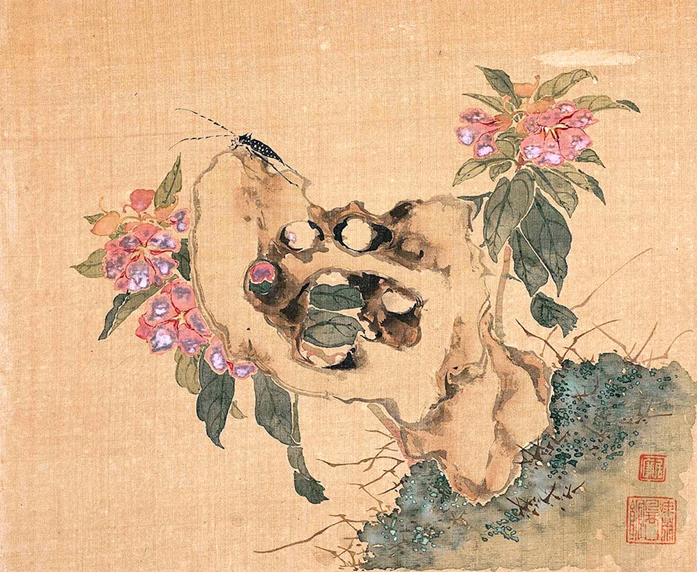Alte chinesische Malerei Gunbi