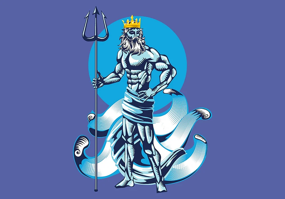 Neptun Gott Poseidon