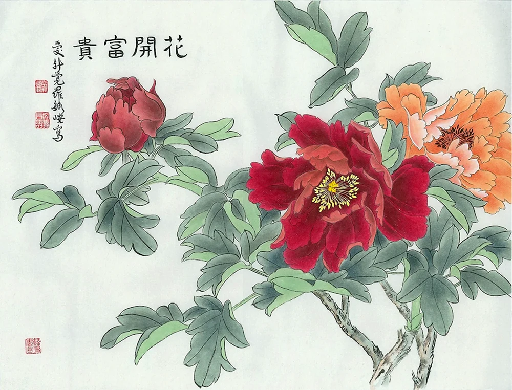 Lotus gongbi