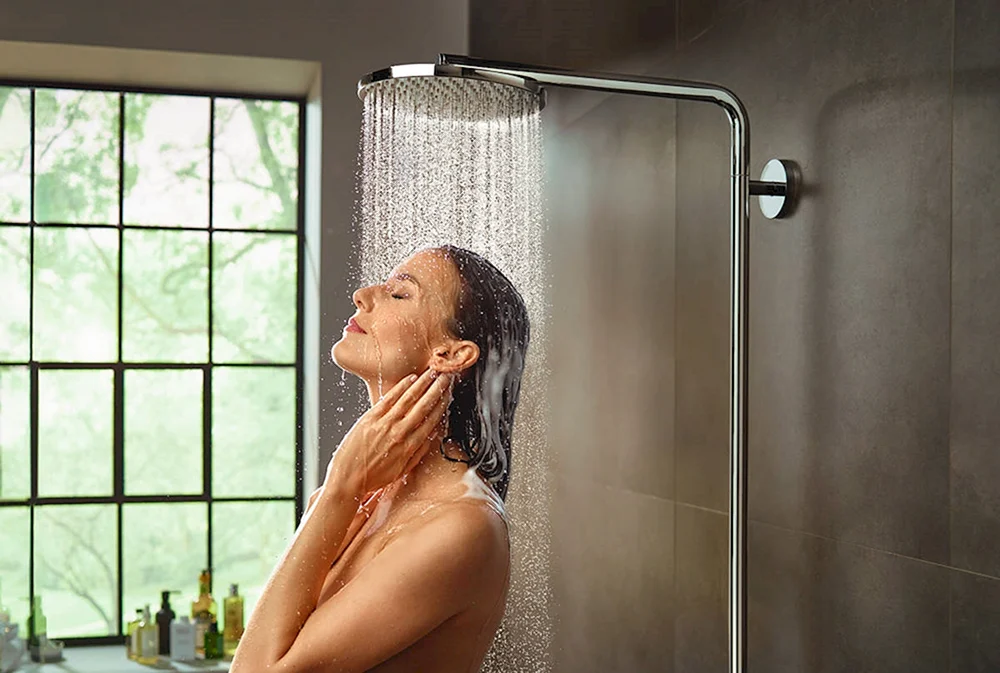 Fotoshooting in der Dusche