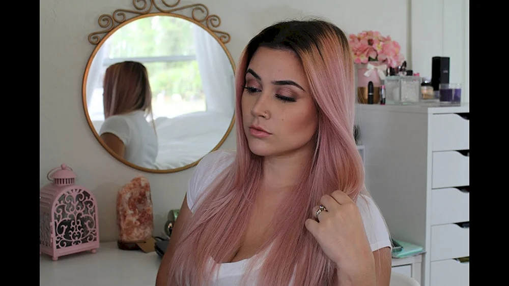 Rauchiges Pink