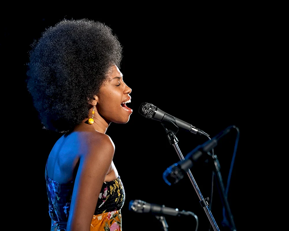 Jazzsängerin afroamerikanisch