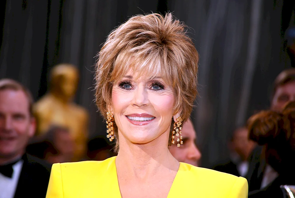 Jane Fonda mit 45 Jahren