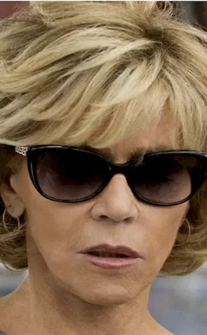 Jane Fonda. Haarschnitt Bob