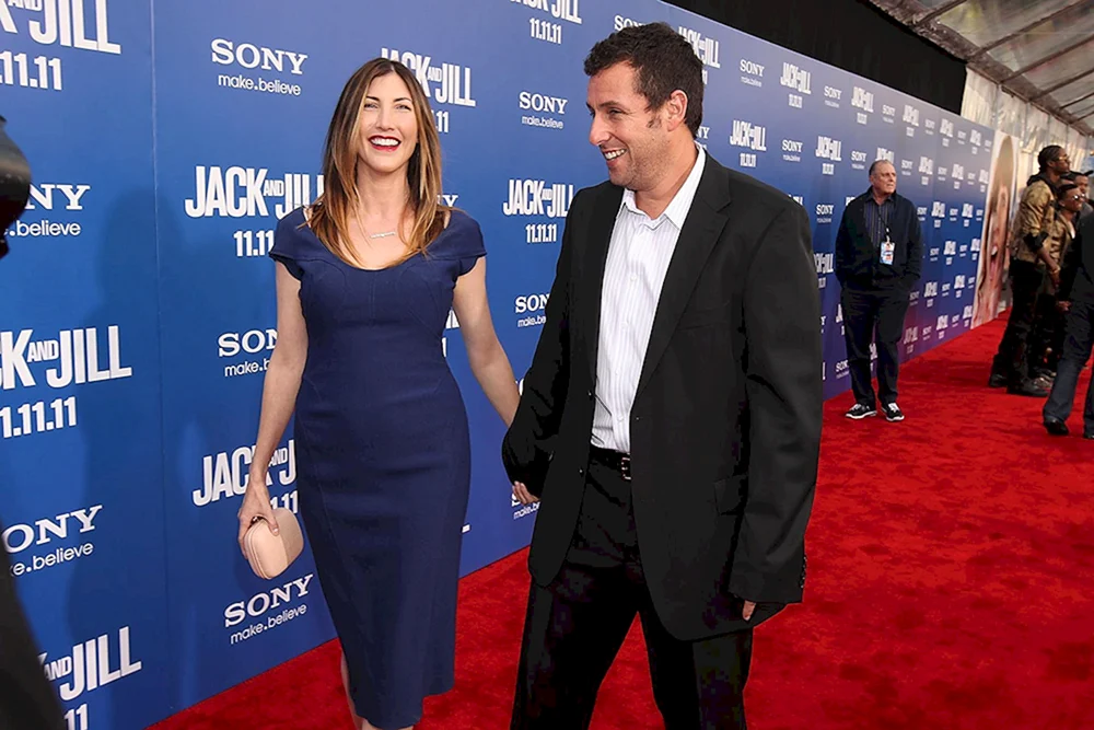 Jackie Sandler und Adam Sandler