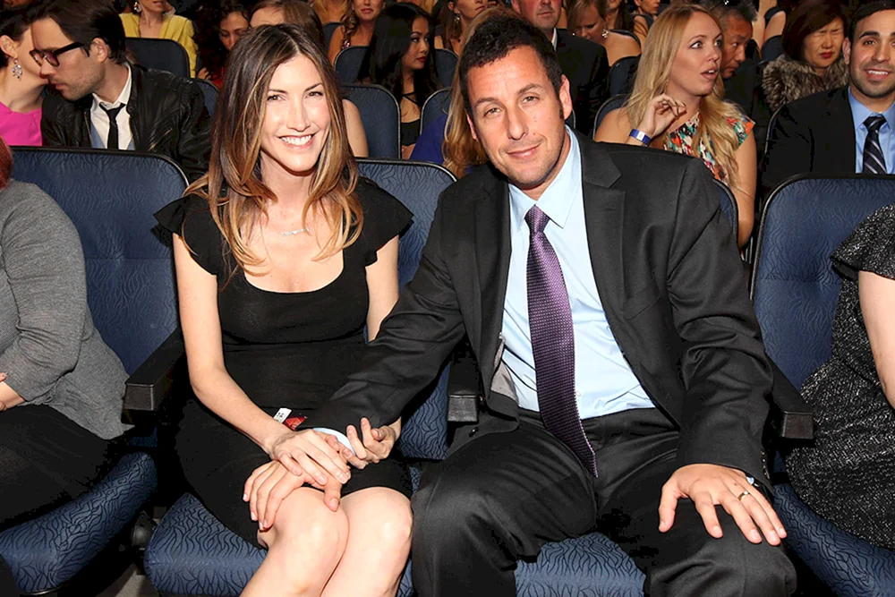 Jackie Titone und Adam Sandler