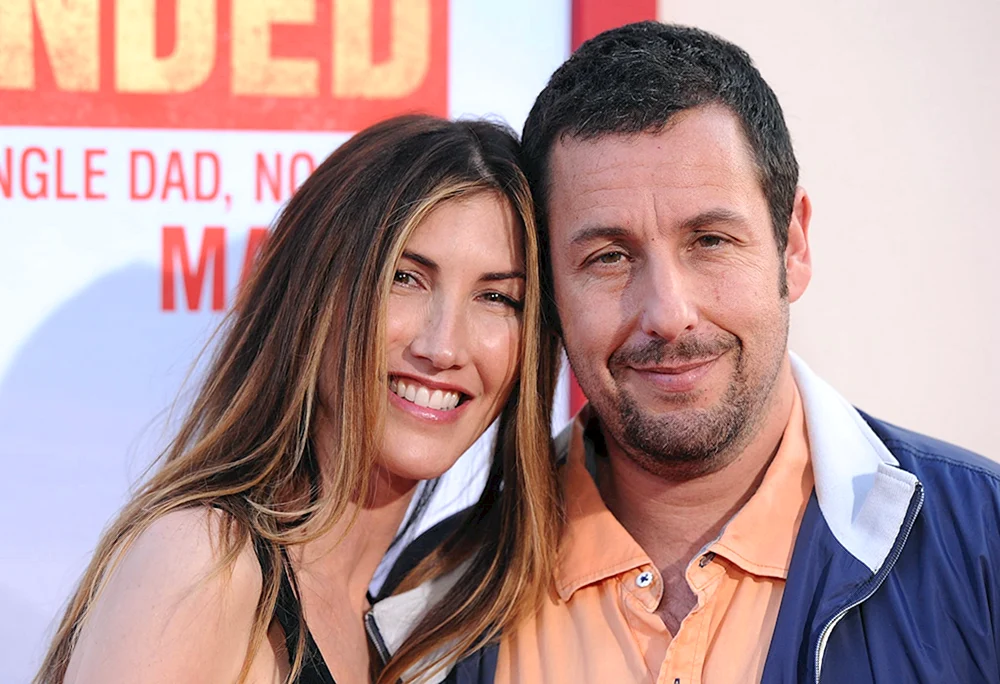 Jackie Titone und Adam Sandler
