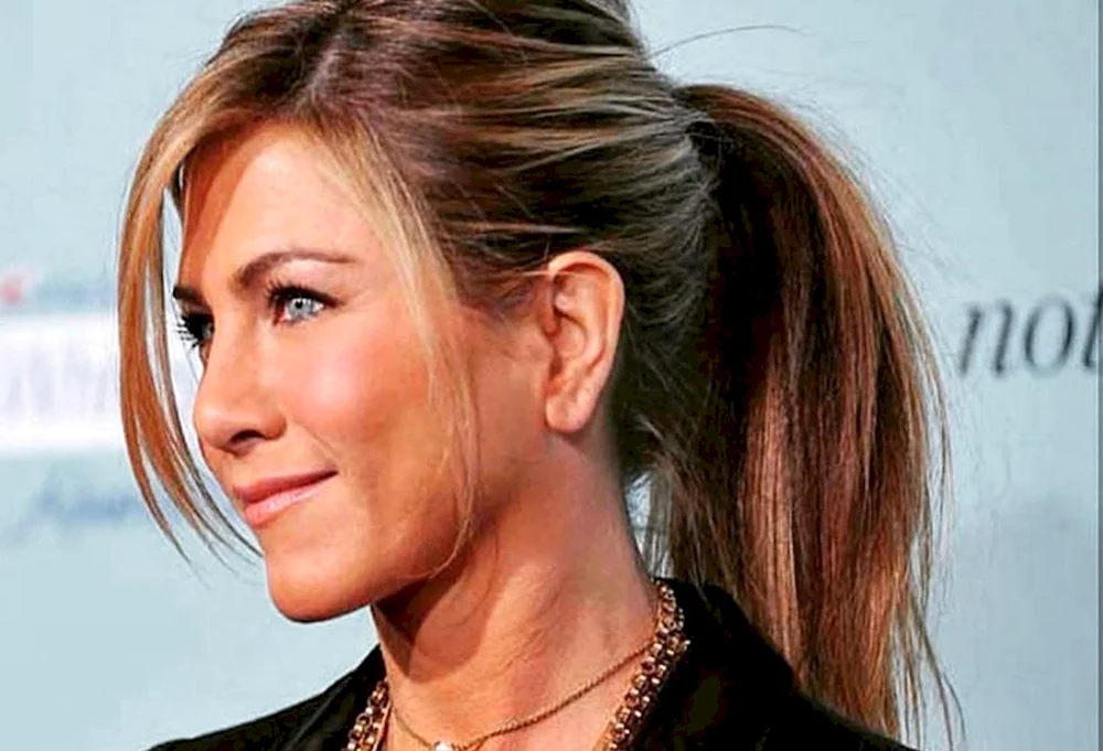 Jennifer Aniston mit Pferdeschwanz