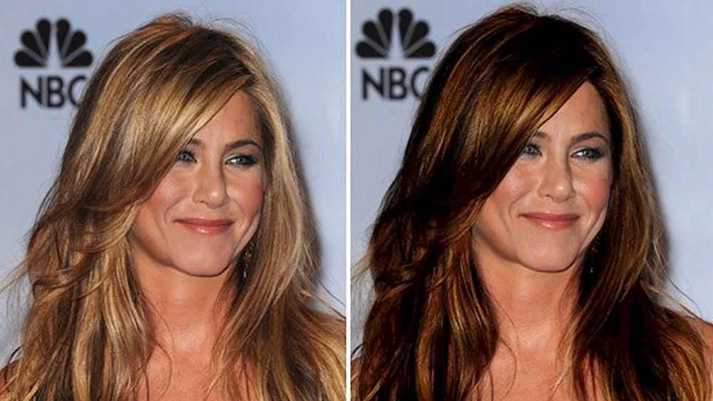 Jennifer Aniston bronzieren