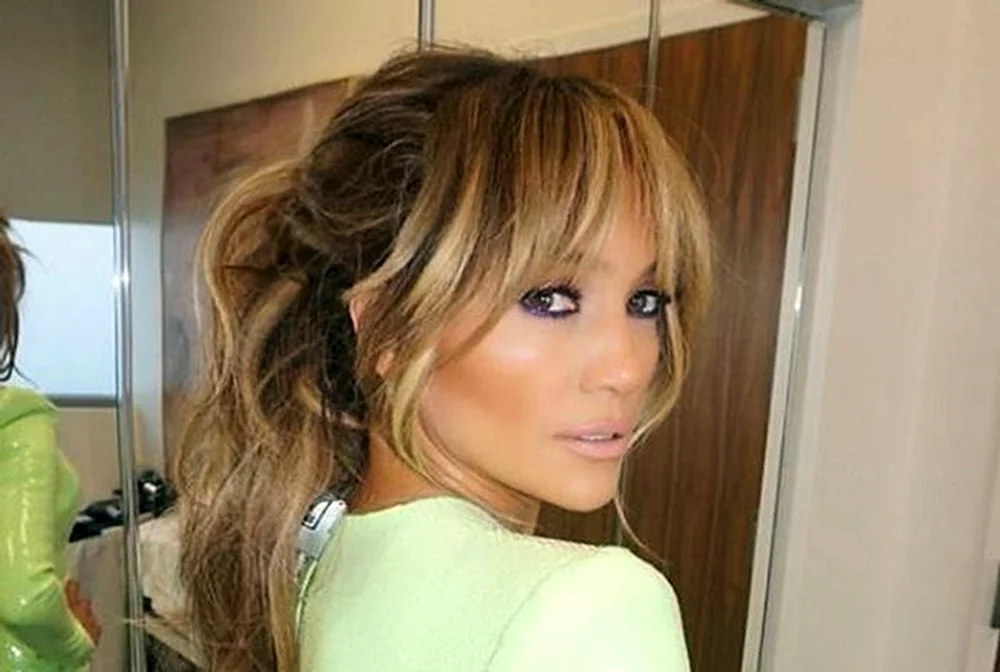 Jennifer Lopez mit Pony