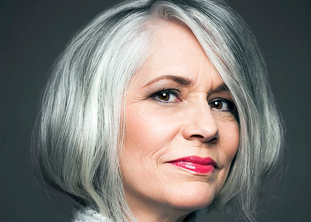 Graue Haare