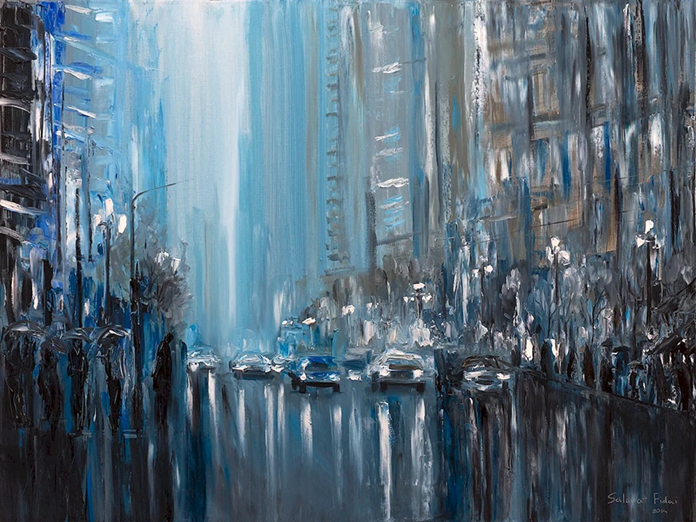Jeremy Mann Stadtlandschaften