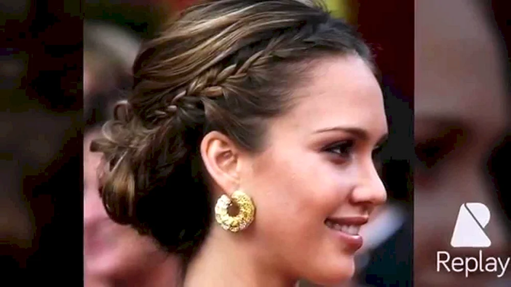 Jessica Alba Hochsteckfrisuren