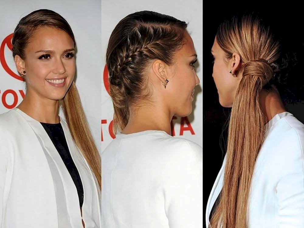 Stylische Frisuren mit Pferdeschwanz