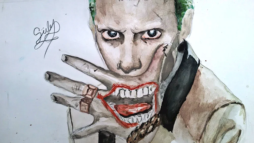 Harley Quinn Bleistiftzeichnung