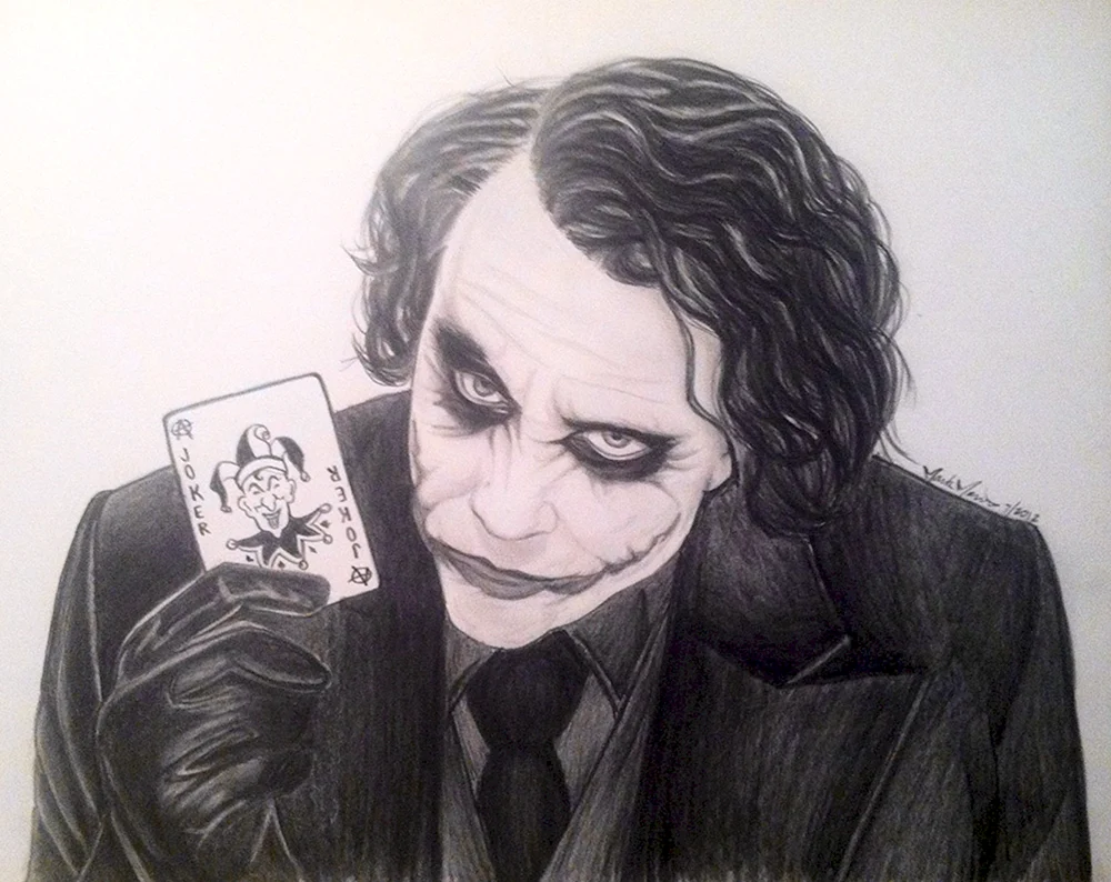 Joker hit Ledger Bleistift