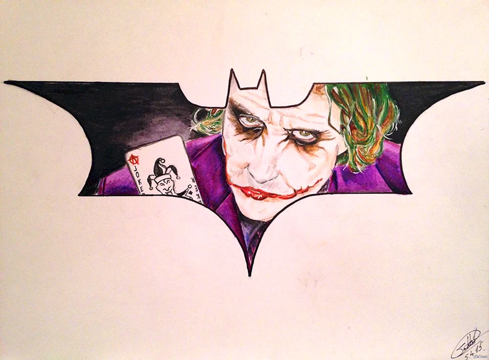 Joker Zeichnung