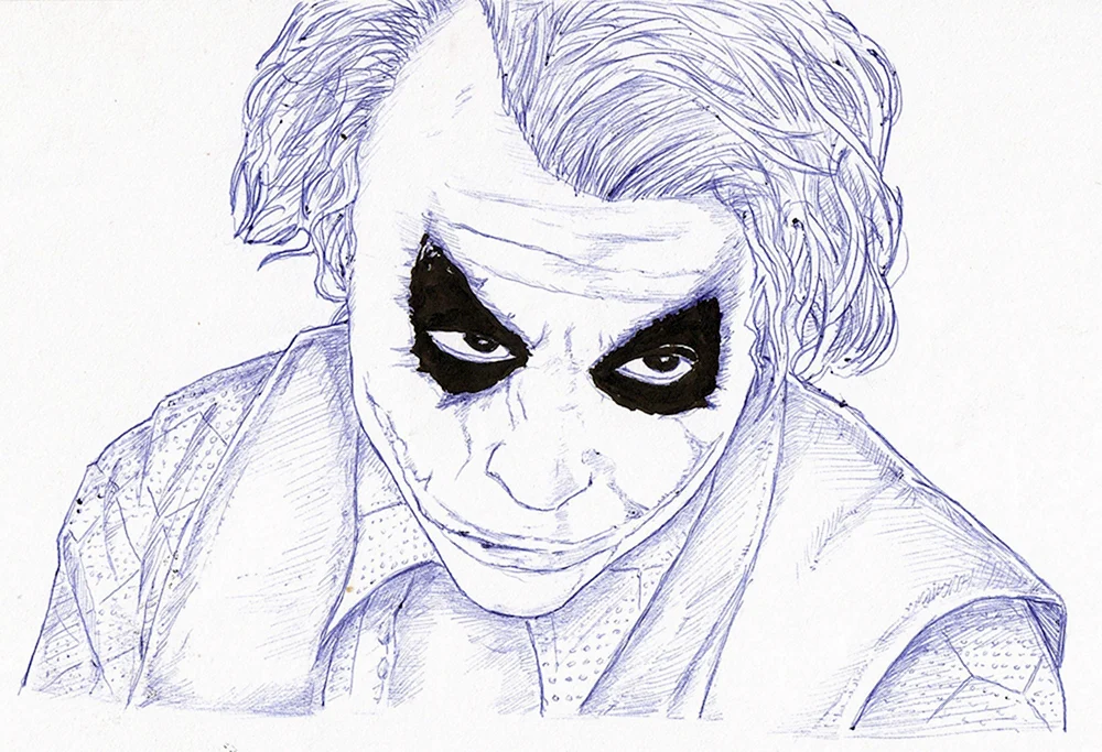 Joker Zeichnung