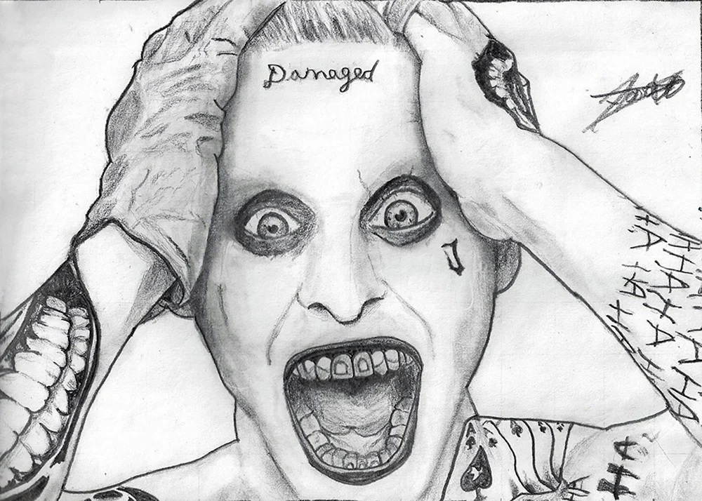 Joker Zeichnung