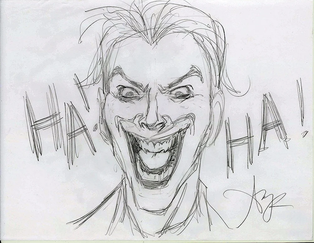 Joker Zeichnung