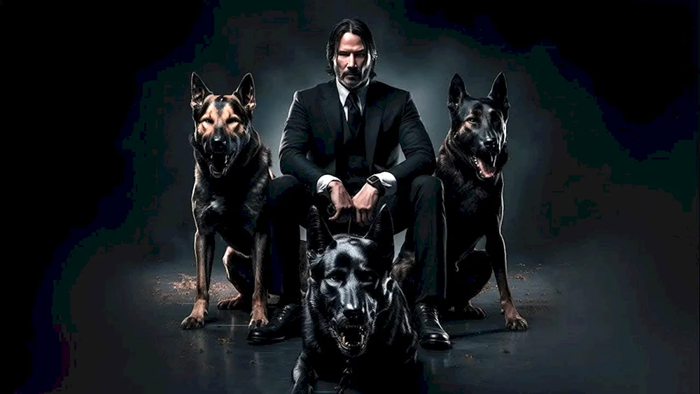 John Wick 4 mit Hund