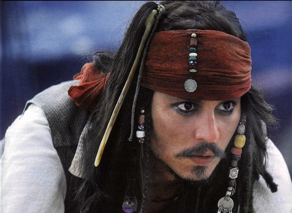Johnny Depp Pirat Sparrow