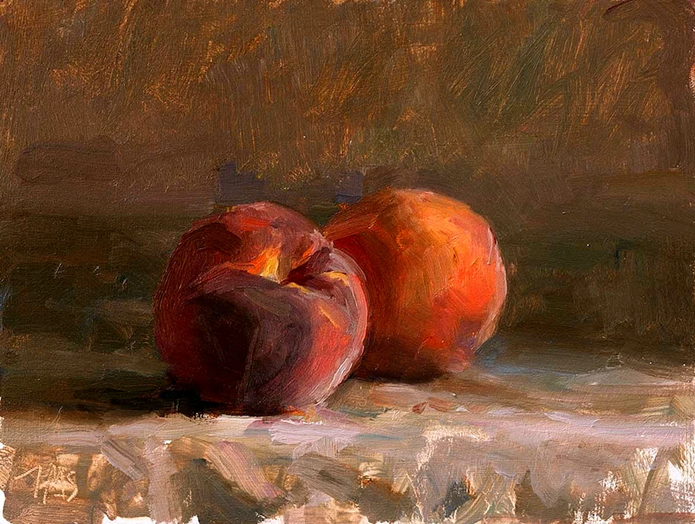 Julian Merrow Smith Stilleben Kirschen