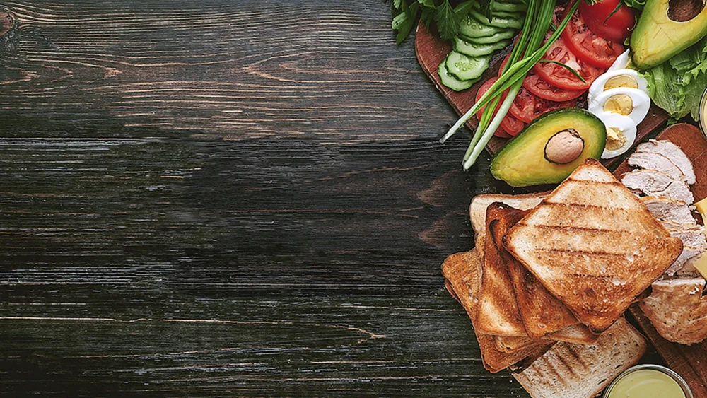 Hintergrund für Speisekarte