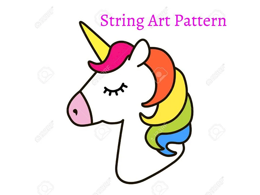 Einhorn Zeichnung