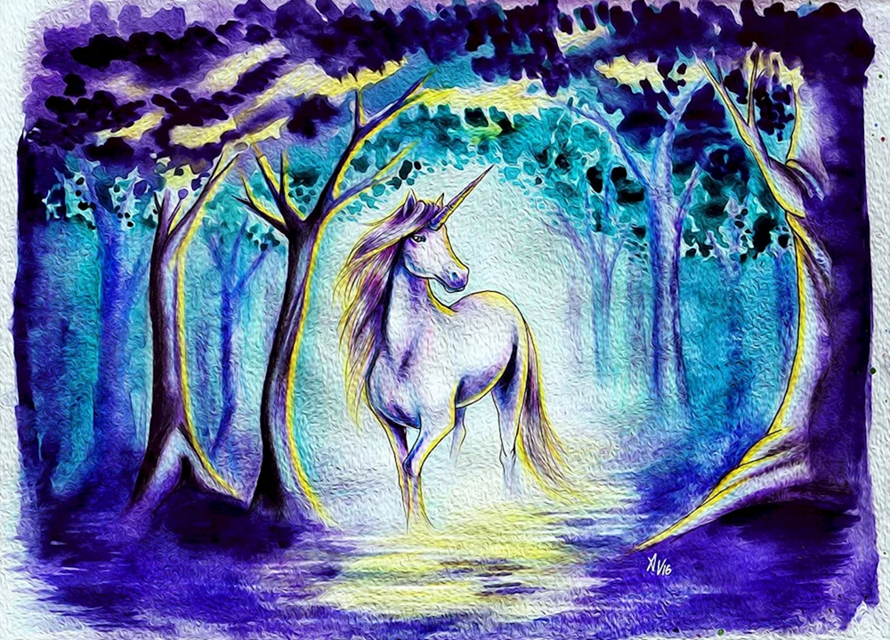 Süßes Einhorn