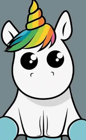 Einhorn Zeichnung