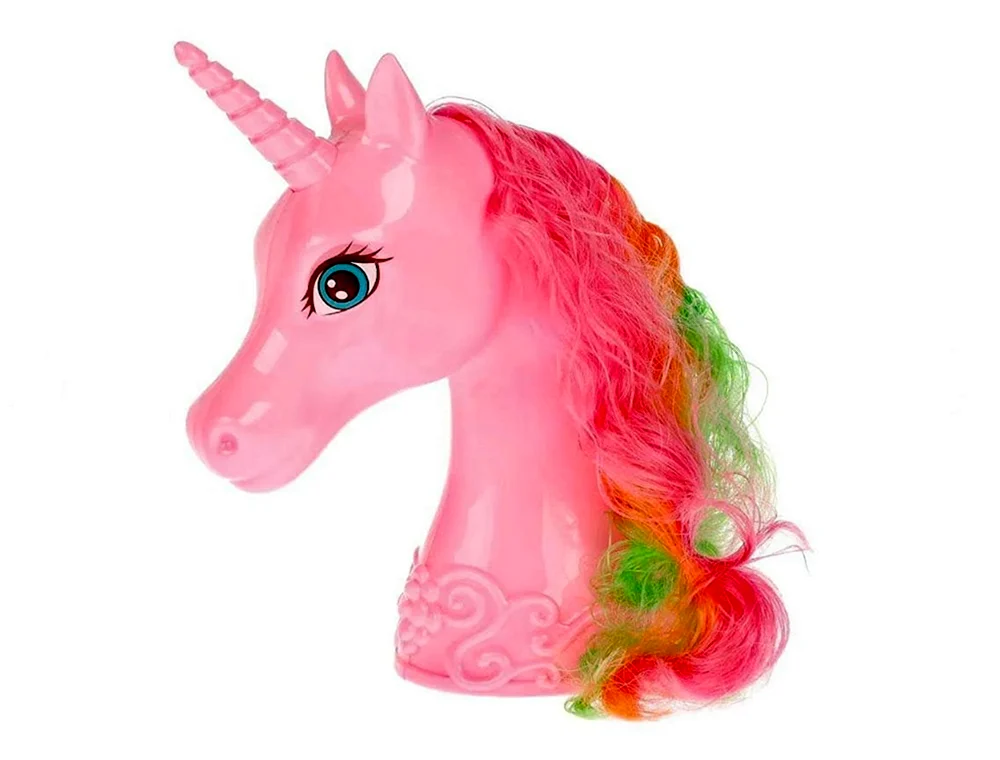 Einhorn Kopf für Frisuren
