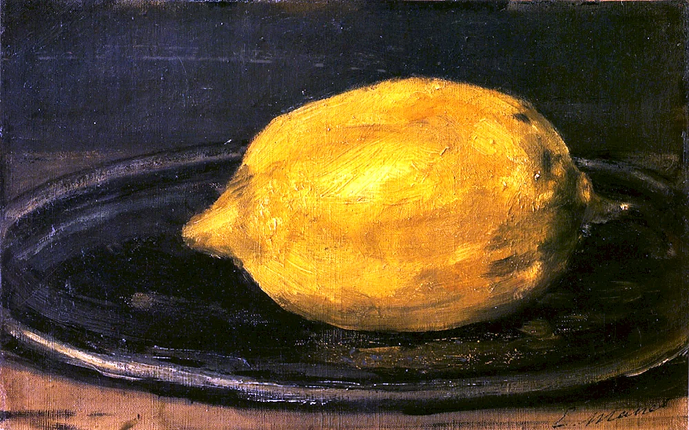 Edouard Manet Zitrone