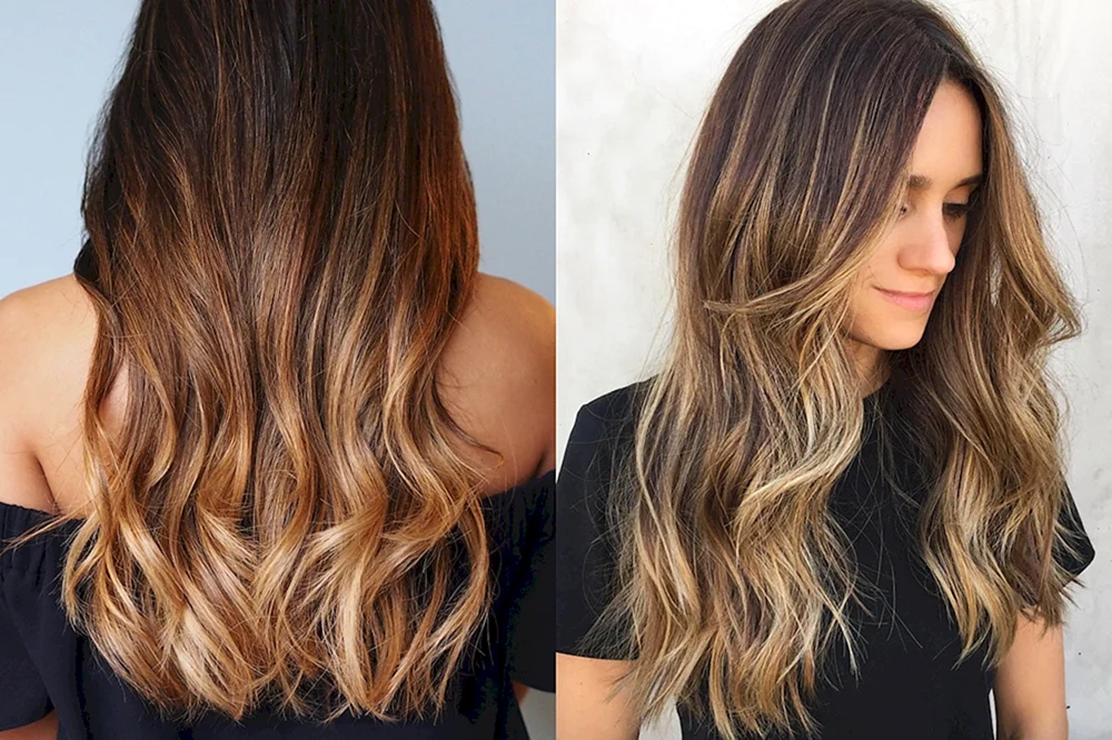 Gebleichte Haare