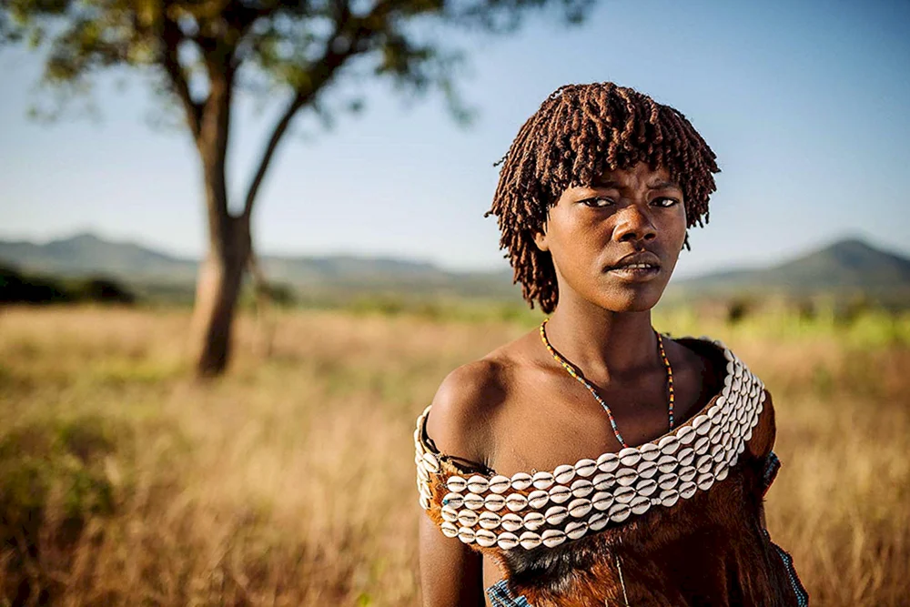 Äthiopier Volk von Afrika