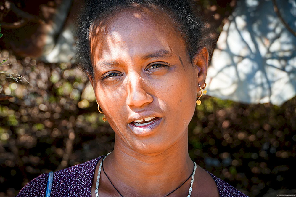 Äthiopisches Volk von Afrika