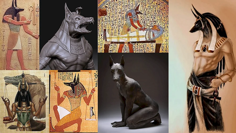 Ägyptischer Gott Anubis Altes Ägypten