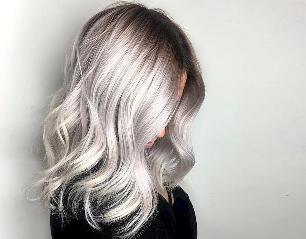Air touch blonde