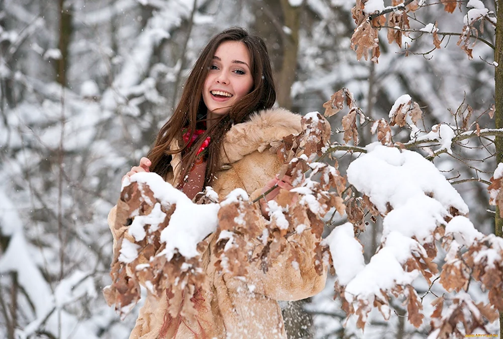 Winterfotoshooting im Wald