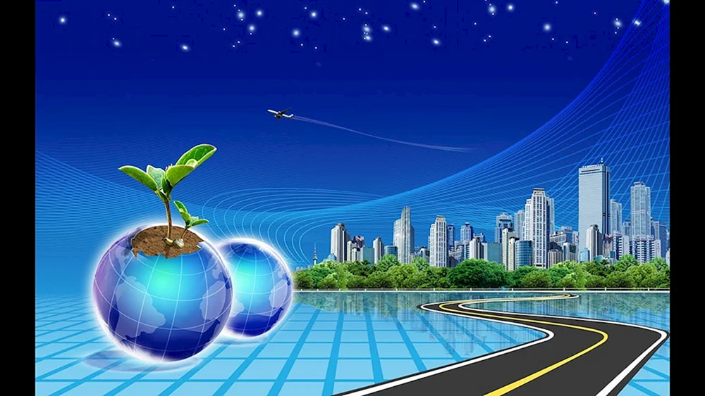 Energiesparender Hintergrund Hintergrund