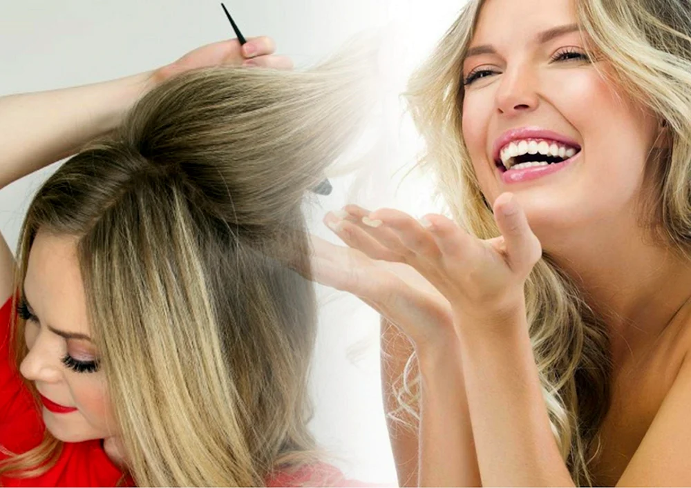 Balayage Haarfarbe