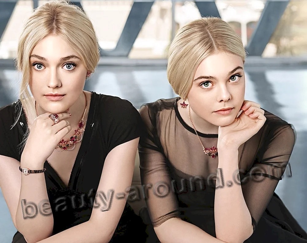 Al und Dakota Fanning