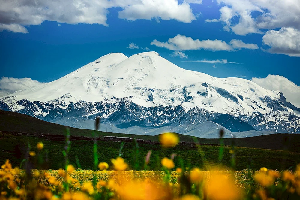 Elbrus Gipfel des Kaukasus