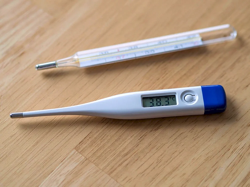 Quecksilberthermometer 37.7