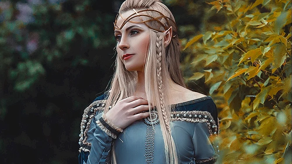 Mädchen mit goldenem Haar